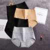 4Pcs Cotton Panties Women s High Waist Underwear Abdominal Plus Size Briefs Girls Female Seamless Underpants.jpg 640x640 (3)