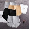 4Pcs Cotton Panties Women s High Waist Underwear Abdominal Plus Size Briefs Girls Female Seamless Underpants.jpg 640x640 (4)