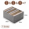 Closets Clothes Organizer Pants Jeans Storage Box Cabinet Drawer Organizer Underwear Socks T Shirt Wardrobe Storage.jpg 640x640 (2) kopie