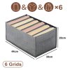 Closets Clothes Organizer Pants Jeans Storage Box Cabinet Drawer Organizer Underwear Socks T Shirt Wardrobe Storage.jpg 640x640 (3) kopie