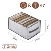 Closets Clothes Organizer Pants Jeans Storage Box Cabinet Drawer Organizer Underwear Socks T Shirt Wardrobe Storage.png 640x640 (1) kopie