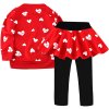 Toddler Girls Clothes kids Autumn Winter T shirt Pants Christmas clothes Girls printed Outfits Sport Suit 4