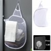 Folding Laundry Basket Organizer for Dirty Clothes Bathroom Clothes Mesh Storage Bag Household Wall Hanging Basket.jpg 640x640