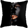 45 45CM Modern Living Room Black Gold African Lady Woman Style Look Art Deco Sofa Pillowcase.jpg 640x640 (24)