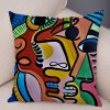 45x45cm Abstract Painting Nordic Style Colorful Cartoon Girlcushion for Sofa Home Cover Decoration Pillowcase.jpg 640x640 (21)