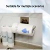 4 1PCS Kitchen Paper Holder Towel Storage Hook Toilet Paper Holder Towel Stand Storage Rack Tissue.jpg 220x220.jpg (3)