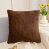 Inyahome Decorative Rectangle 45x45cm Throw Pillow Covers Faux Rabbit Fur Pillowcases Modern Cushion Cases for Patio.jpg 640x640 (3)
