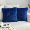 Solid Soft Fluffy Cushion Cover Decorative Sofa Pillow Cover Home Pillowcase White Pink Gray Shaggy Fur.jpg 640x640