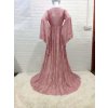 Fashion Maternity pink Red Dress for Photo Shoot Maxi Maternity long Sleeve Lace Fancy Sexy Women.jpg 220x220.jpg (4)