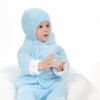 Zimní čepička New Baby Nice Bear modrá (Barva Modrá, Velikost 68 (4-6m))