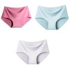 3Pcs Set Seamless Ice Silk Panties For Women Intimate Comfort Briefs Large Size Mid waist M.jpg 640x640 (20)