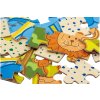 Dřevěné puzzle - džungle