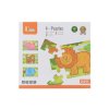 Dřevěné puzzle - džungle