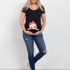Summer Funny Cartoon Print Maternity Pink Clothing Plus Size Short Sleeve Pregnant T Shirt Tops Women.jpg 640x640 (16)