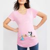 Summer Funny Cartoon Print Maternity Pink Clothing Plus Size Short Sleeve Pregnant T Shirt Tops Women.jpg 640x640 (2)