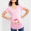 Summer Funny Cartoon Print Maternity Pink Clothing Plus Size Short Sleeve Pregnant T Shirt Tops Women.jpg 640x640 (15)