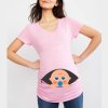 Summer Funny Cartoon Print Maternity Pink Clothing Plus Size Short Sleeve Pregnant T Shirt Tops Women.jpg 640x640 (25)