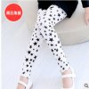 New Style Spring Autumn Children Leggings Flower Butterfly girls pants kids legging Brown