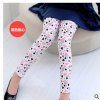 New Style Spring Autumn Children Leggings Flower Butterfly girls pants kids legging Sky blue