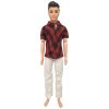 12 NK One Pcs Doll Casual Wear T Shirt Trousers Summer Outfit Short Pants Ken Clothes Mix