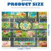 39Pcs City Map Car Toys Model Crawling Mat Game Pad for Children Interactive Play House Toys 3