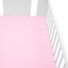 Jersey prostěradlo do postýlky New Baby 120x60 růžové (Barva Růžová)