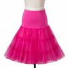 Tutu Skirt swing Rockabilly Petticoat Underskirt fluffy pettiskirt for Wedding Bridal Vintage 50s Audrey hepburn Women 9