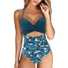Push Up One Piece Swimsuit Women 2023 Cut Out Swimwear Female High Waist Beachwear 2XL Halter.jpg 640x640 (6)