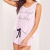 Pajamas for Women Summer Solid Sleepwear Cotton Pyjamas Set Tank Top Shorts Cute Underwear Set Soft.jpg Q90.jpg (2)