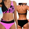 2023 New Women s High Waist Swimsuit New Design Printing Swimsuit Two Piece Set Bikini Set.jpg 640x640 (3)