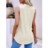 Casual Summer Hollow Out V Neck Sleeveless Blouses for Women Fashion 2023 Elegant Loose Tank Tops.jpg Q90.jpg