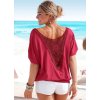 Women Lace Crochet Hollow Out Loose T shirts Summer Female Round Collar Short Sleeve Tee Tops.jpg 640x640 (3)