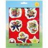 SADA 8 ARCHŮ SAMOLEPKY SUPER MARIO (Velikost uni)