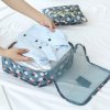 6pcs Travel Storage Organizer Bags Portable Travel Suitcase Organizer Bags For Women Clothes Shoes Makeup Bag (3)