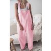 Rompers 2020 New Brand Women Casual Loose Cotton Linen Solid Pockets Jumpsuit Overalls Wide Leg Cropped.jpg 640x640
