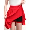 SURMIITRO Shorts Skirts Womens 2023 Summer Fashion School Korean Style Red Black Mini Aesthetic Pleated High.jpg 640x640 (4)
