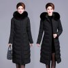 XL 6XL Female Coat Down Cotton Padded Clothes For Women Long Hooded Fur Collar Parkas Middle.jpg 640x640 (2)