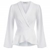 GK Women Vintage Long Sleeves Blouse Shawl Lapel Tops OL Ladies Irregular Wrap Hem Defined Waist.jpeg 640x640
