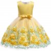 2019 Kids Tutu Birthday Princess Party Dress for Girls Infant Lace Children Bridesmaid Elegant Dress for 13