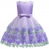 2019 Kids Tutu Birthday Princess Party Dress for Girls Infant Lace Children Bridesmaid Elegant Dress for 17