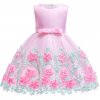 2019 Kids Tutu Birthday Princess Party Dress for Girls Infant Lace Children Bridesmaid Elegant Dress for 11