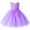2019 Kids Tutu Birthday Princess Party Dress for Girls Infant Lace Children Bridesmaid Elegant Dress for 9