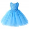 2019 Kids Tutu Birthday Princess Party Dress for Girls Infant Lace Children Bridesmaid Elegant Dress for 3