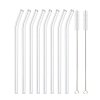 200 8mm Clear Glass Straws for Smoothies Cocktails Drinking Straws Healthy Reusable Eco Friendly Straws Drinkware.jpg 640x640 (5)