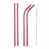 Rainbow Color Reusable Metal Straws Set with Cleaner Brush 304 Stainless Steel Drinking Straw Milk Drinkware.jpg 640x640 (9)