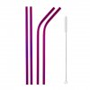 Rainbow Color Reusable Metal Straws Set with Cleaner Brush 304 Stainless Steel Drinking Straw Milk Drinkware.jpg 640x640 (7)