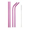 Rainbow Color Reusable Metal Straws Set with Cleaner Brush 304 Stainless Steel Drinking Straw Milk Drinkware.jpg 640x640 (10)
