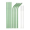 Rainbow Color Reusable Metal Straws Set with Cleaner Brush 304 Stainless Steel Drinking Straw Milk Drinkware.jpg 640x640 (18)