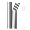 Rainbow Color Reusable Metal Straws Set with Cleaner Brush 304 Stainless Steel Drinking Straw Milk Drinkware.jpg 640x640 (15)