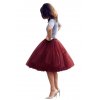 Black Multi Layers Tulle Tutu Skirts Jupe Femme Saia Midi Summer Belly Dance High Waist Bridal.jpg 640x640